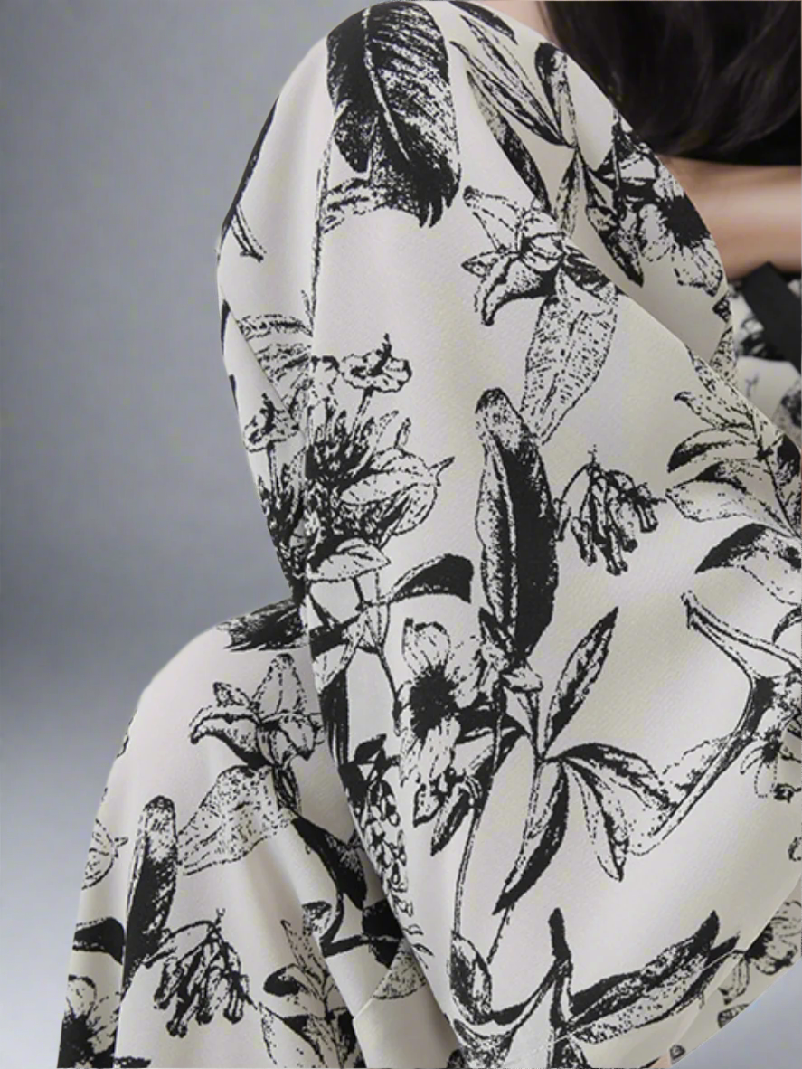 Solvivra Canvas in Bloom Trousers