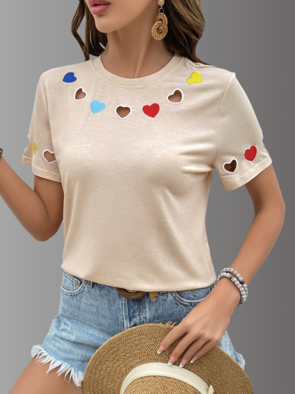 Solvivra Paper Hearts T-Shirt