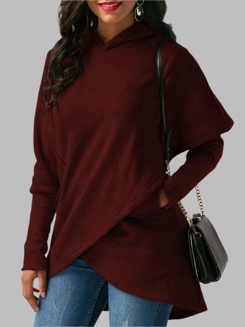 Solvivra Twist Ease Hoodie