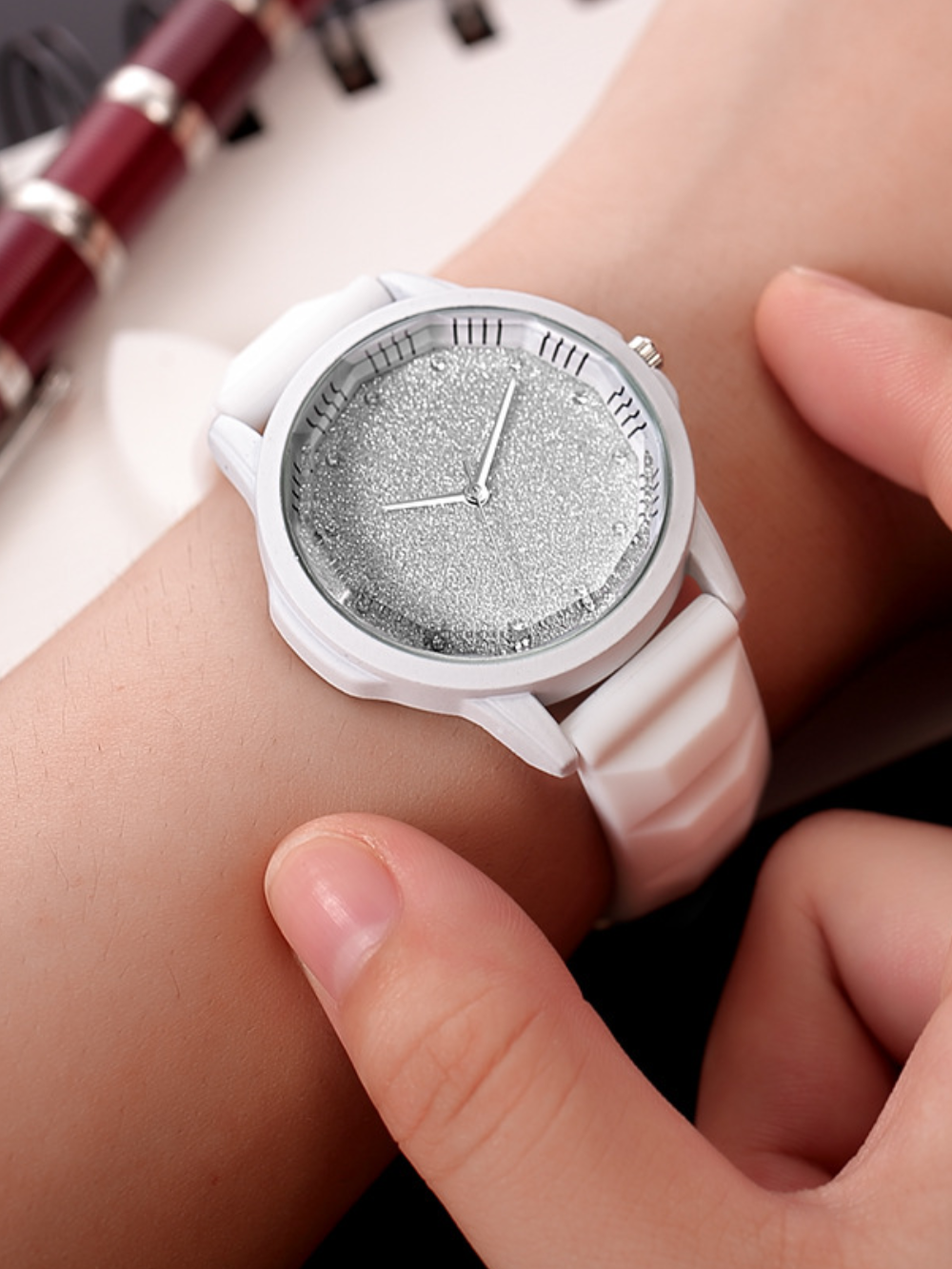 Solvivra Casual Pulse Silicon Watch