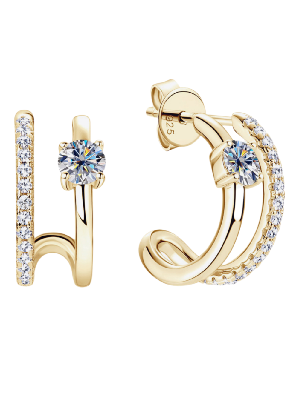 Solvivra Luminara Loop Earrings