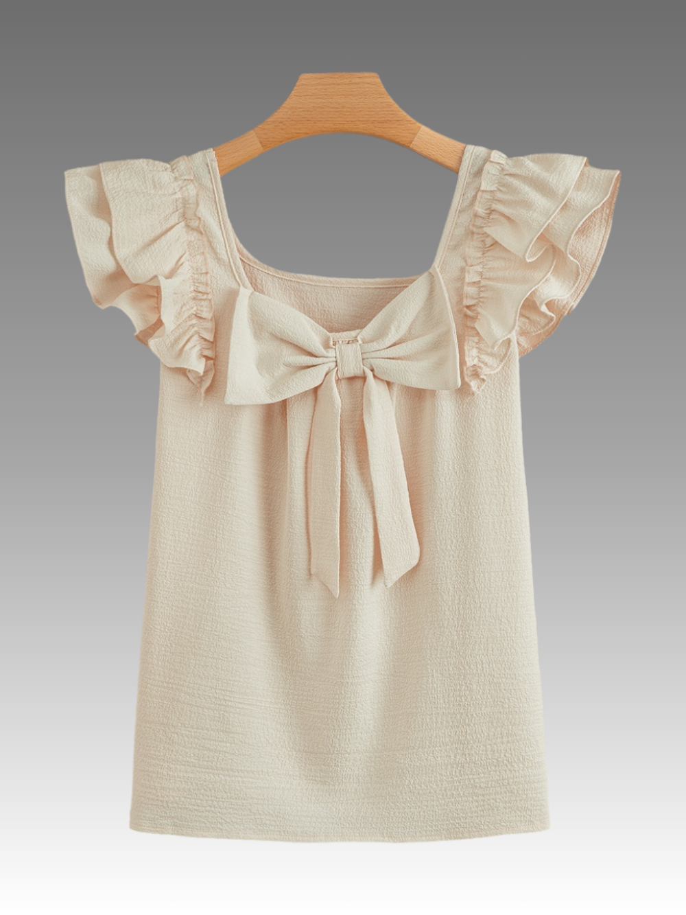 Solvivra Back Bow Beauty Top
