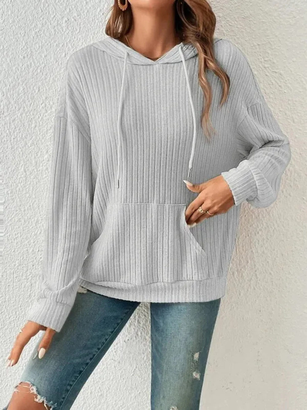 Solvivra Sunken Stripe Hoodie