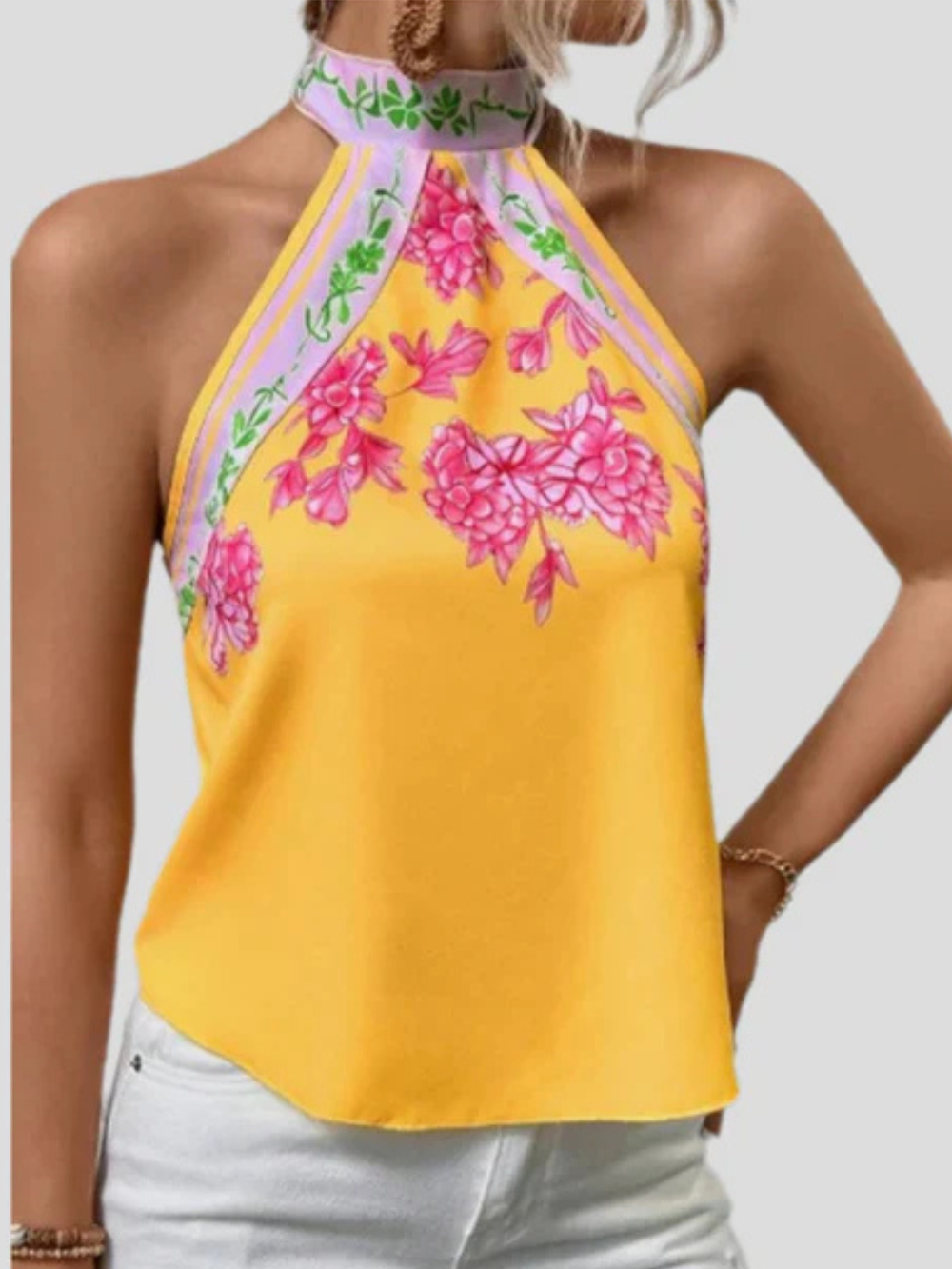 Solvivra Notch & Style Sleeveless Tank Top