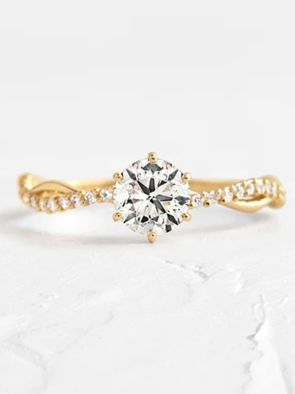 Solvivra Pure Luster Zircon Ring