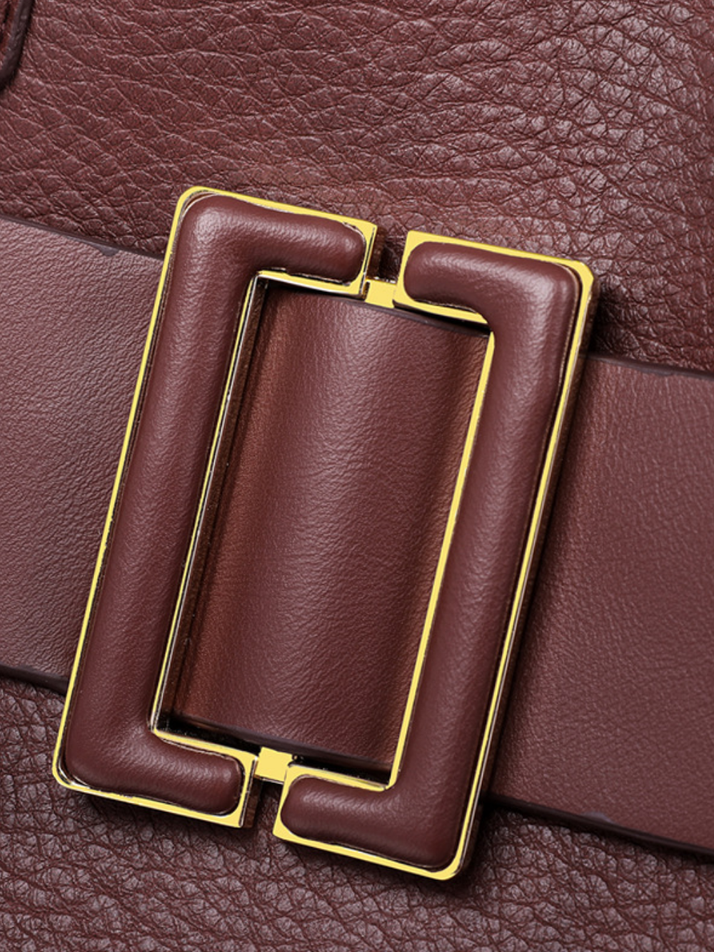 Solvivra Metro Buckle Structured Tote