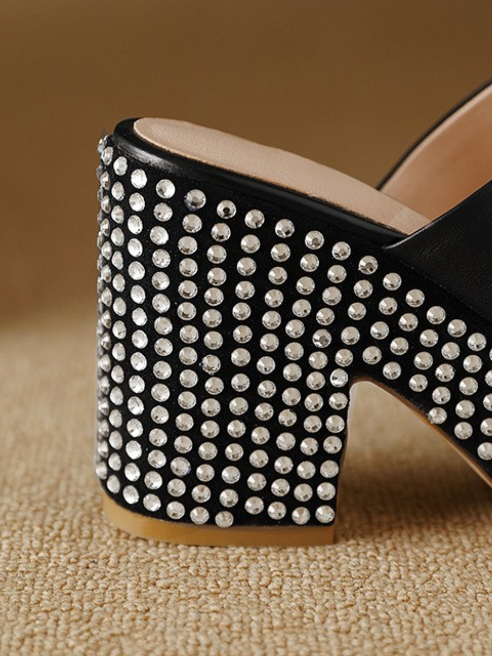 Solvivra Diamond Step Platform Heels