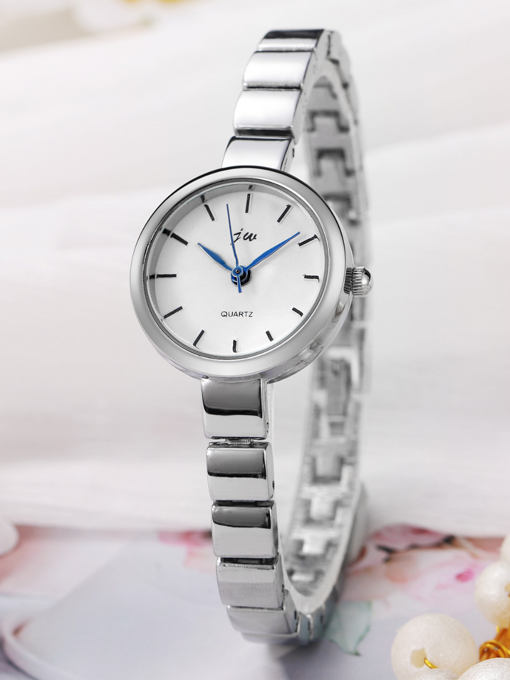 Solvivra Chrome Luxe Ladies Watch