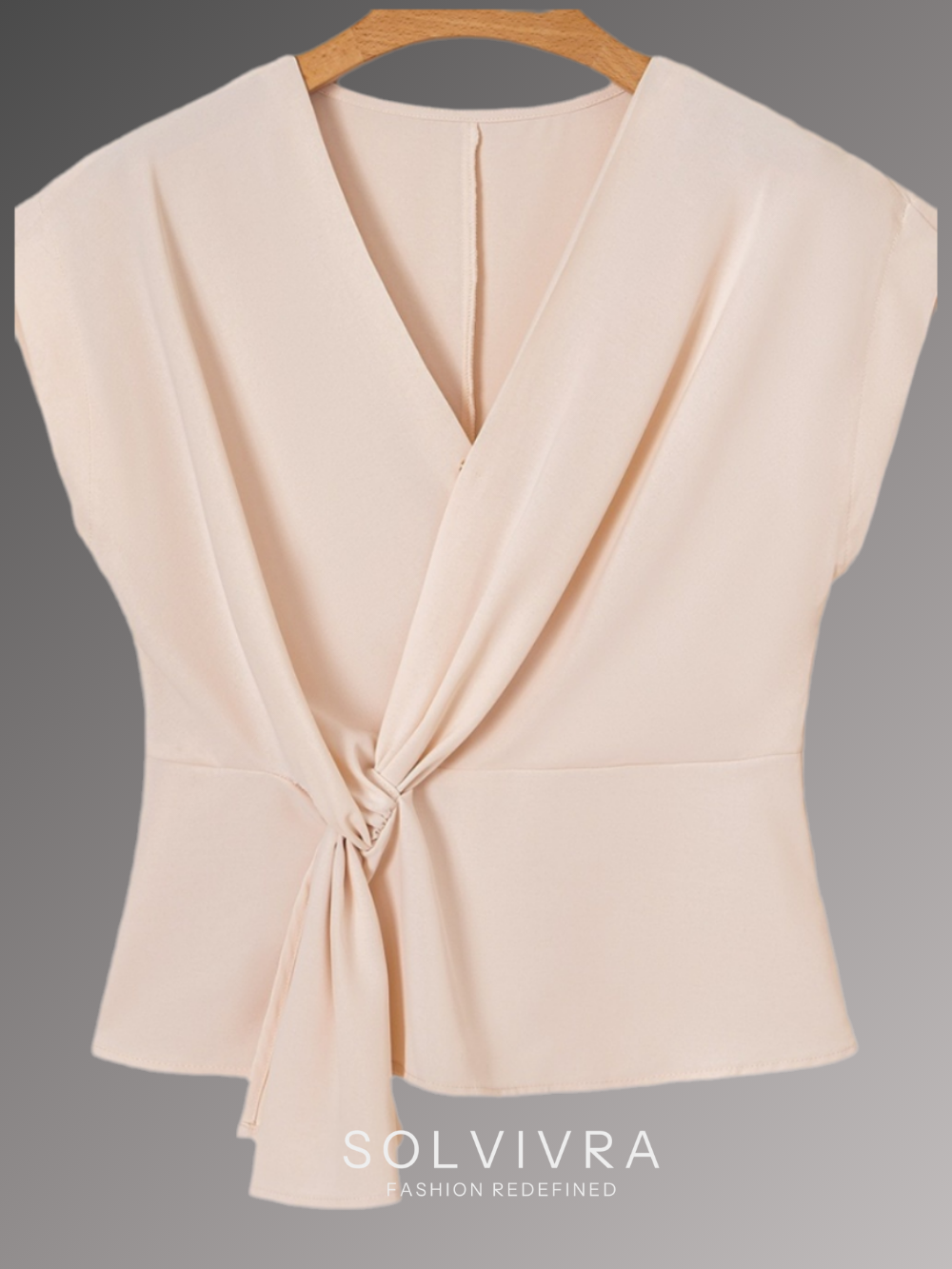 Solvivra Starlit Edge Surplice Top