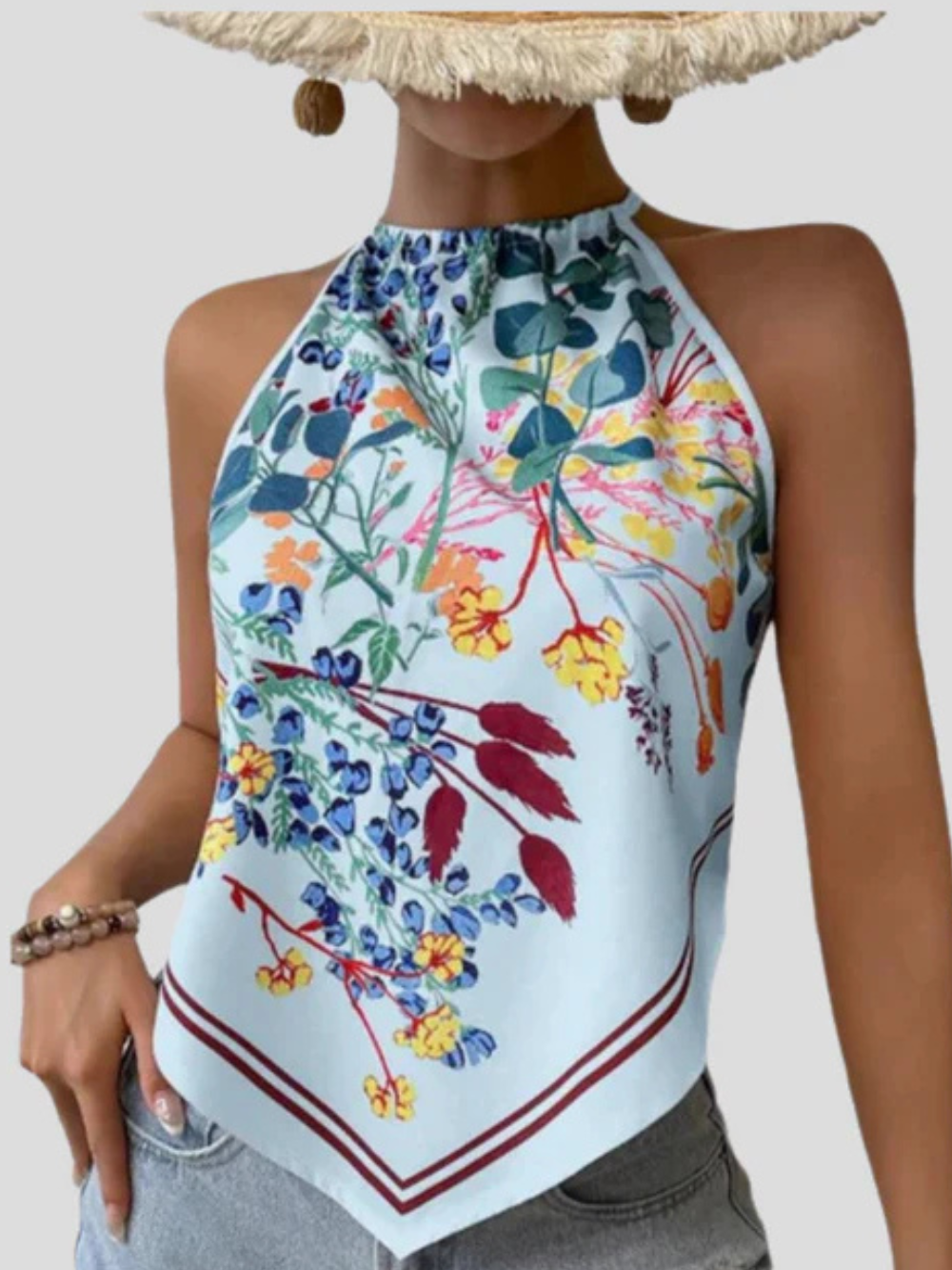 Solvivra Notch & Style Sleeveless Tank Top