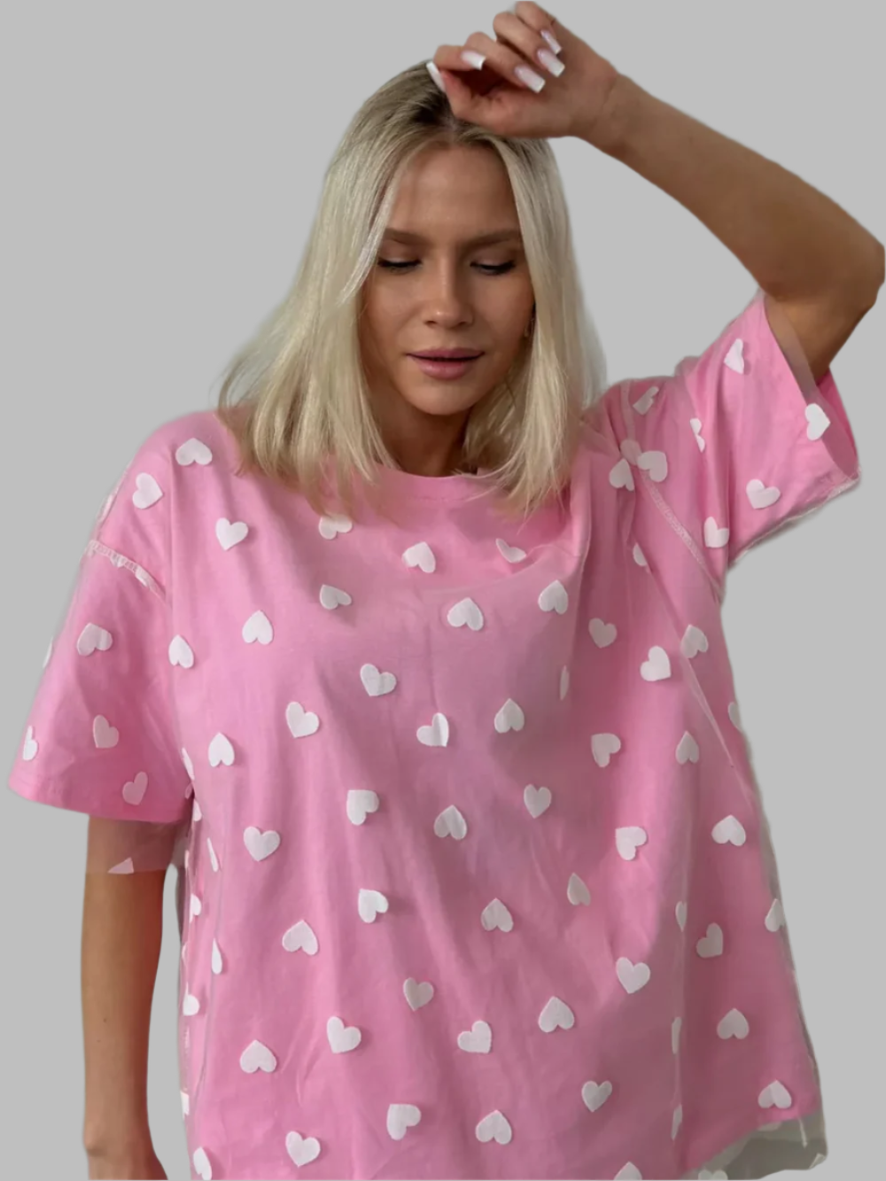 Solvivra Much Love Basic Loose Tee