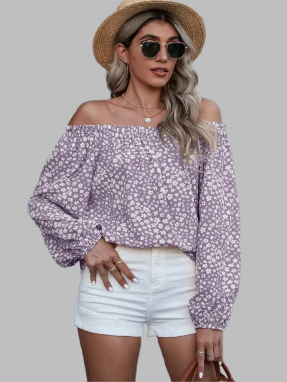 Solvivra Barely There Off-Shoulder Top