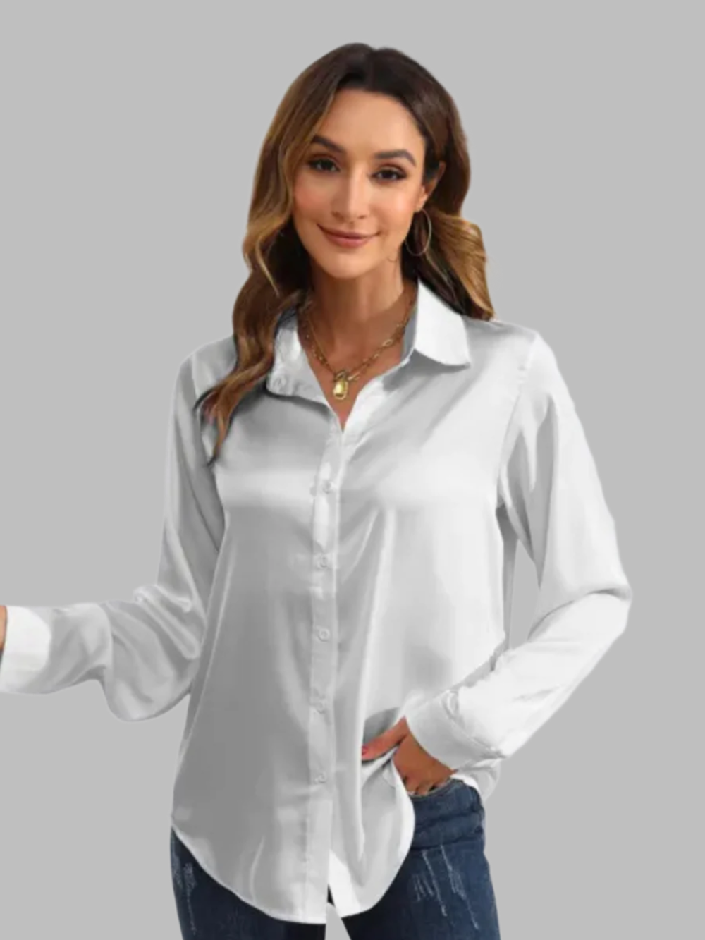 Solvivra Silk Reverie Blouse
