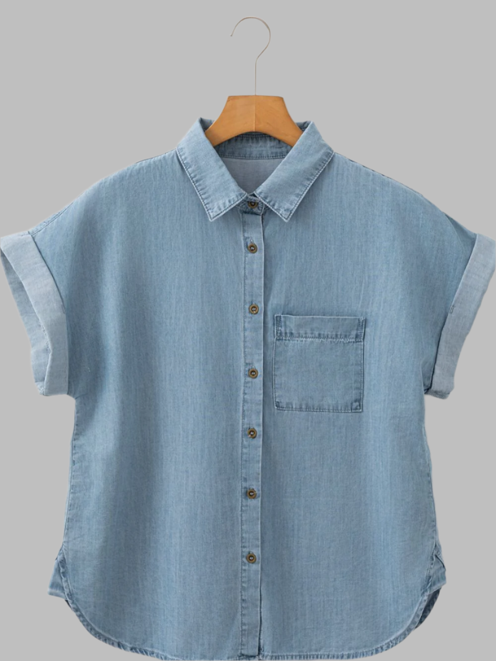 Solvivra The Blue Hour Denim Blouse