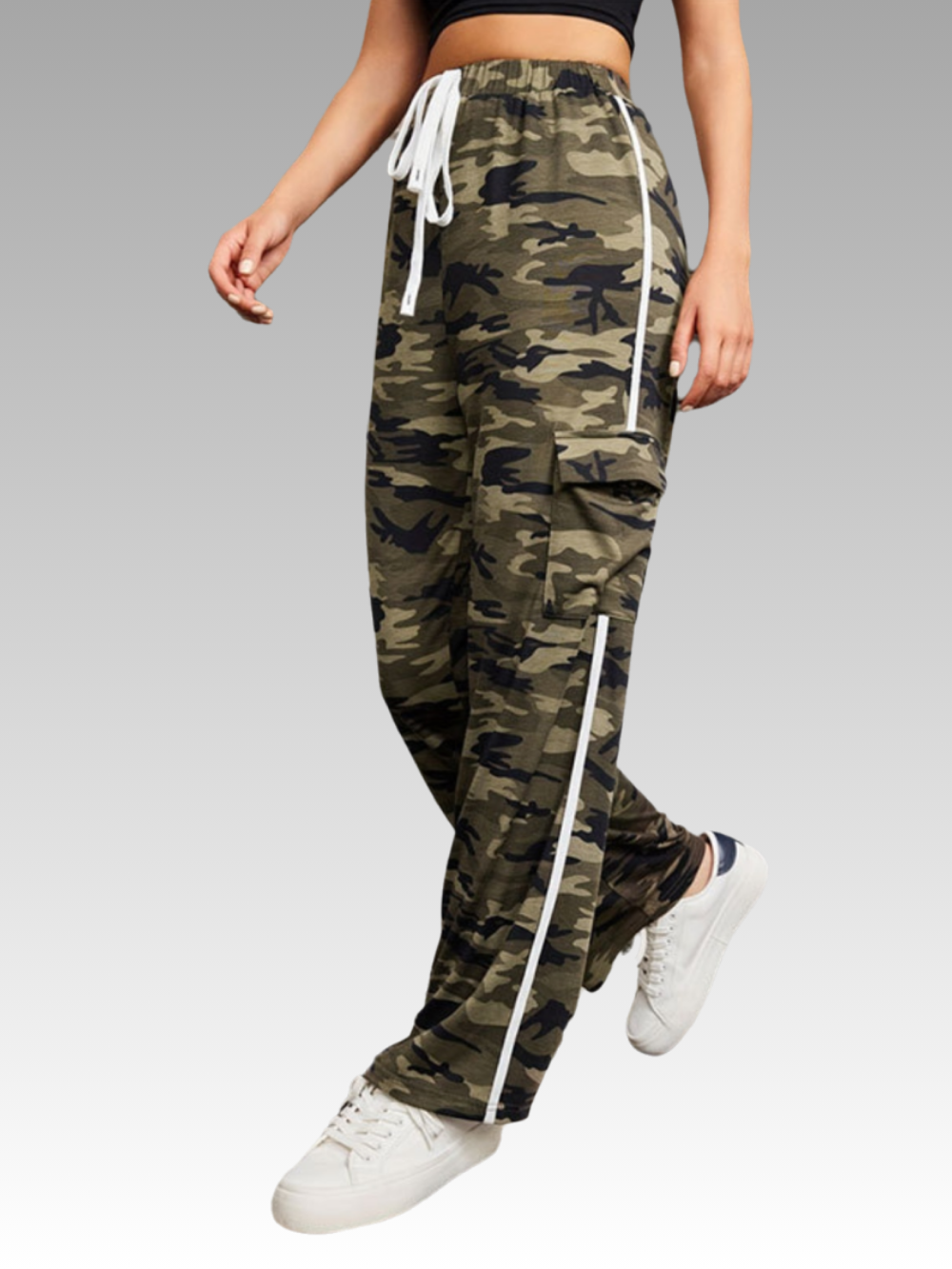 Solvivra Cargo Mode Camouflage Pants