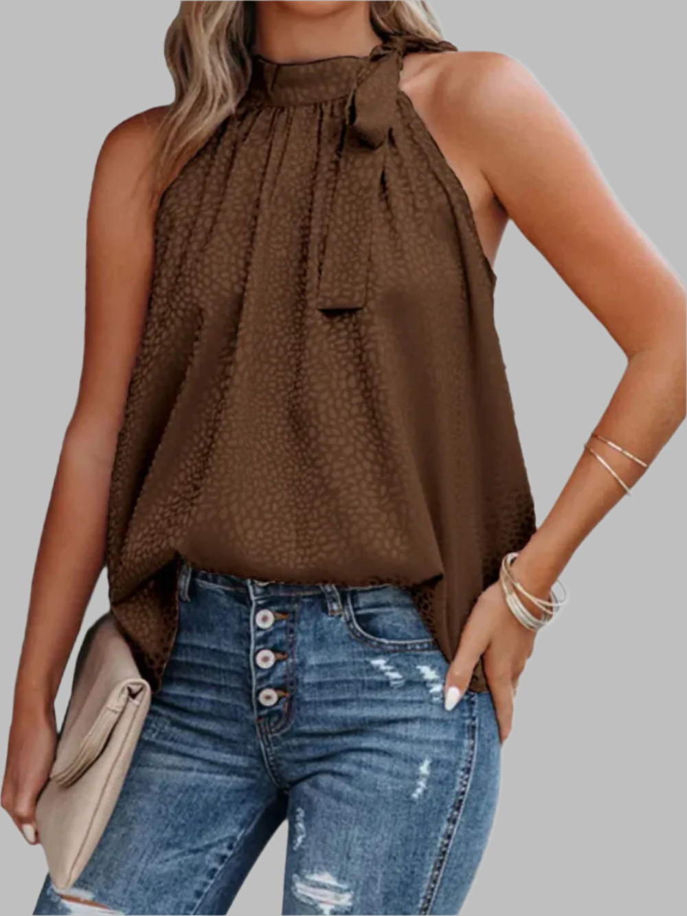 Solvivra Savage Chic Lace Halter