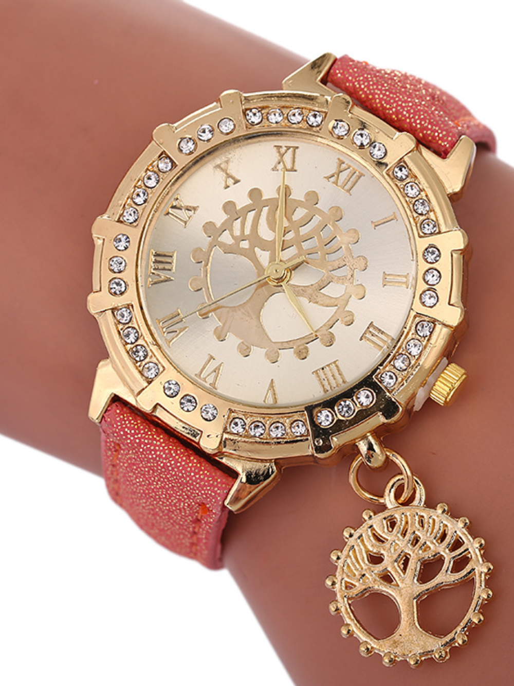 Solvivra Tree of Time Ladies Watch
