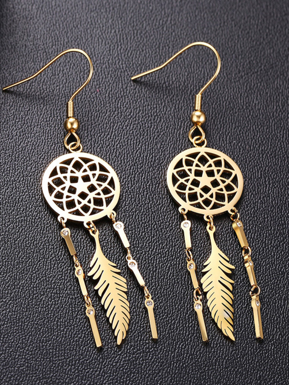 Solvivra Lunacatch Tassel Earrings