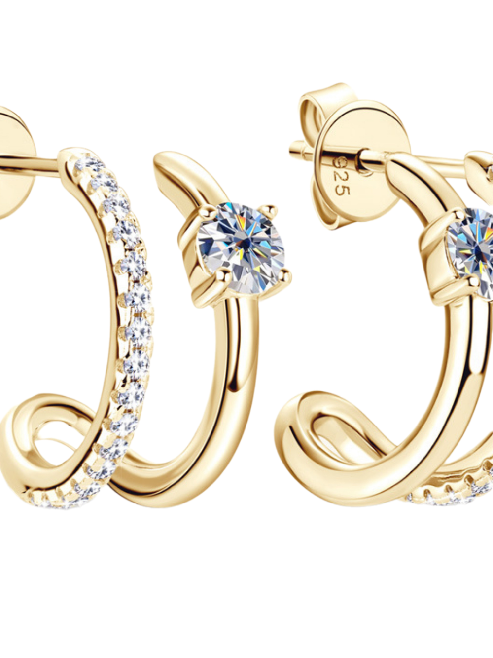 Solvivra Luminara Loop Earrings
