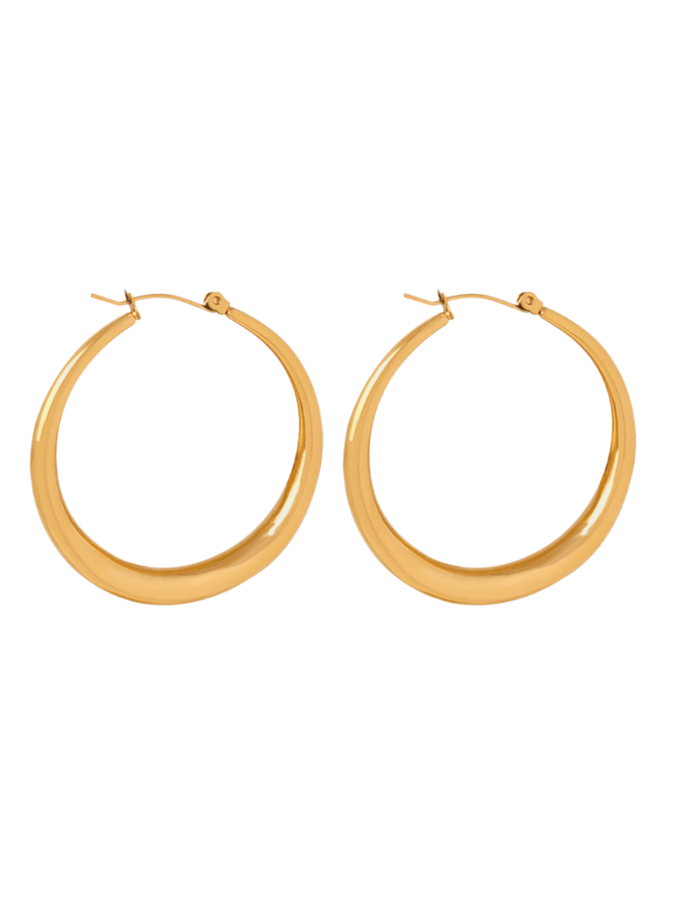 Solvivra Golden Hour Hoop Earrings