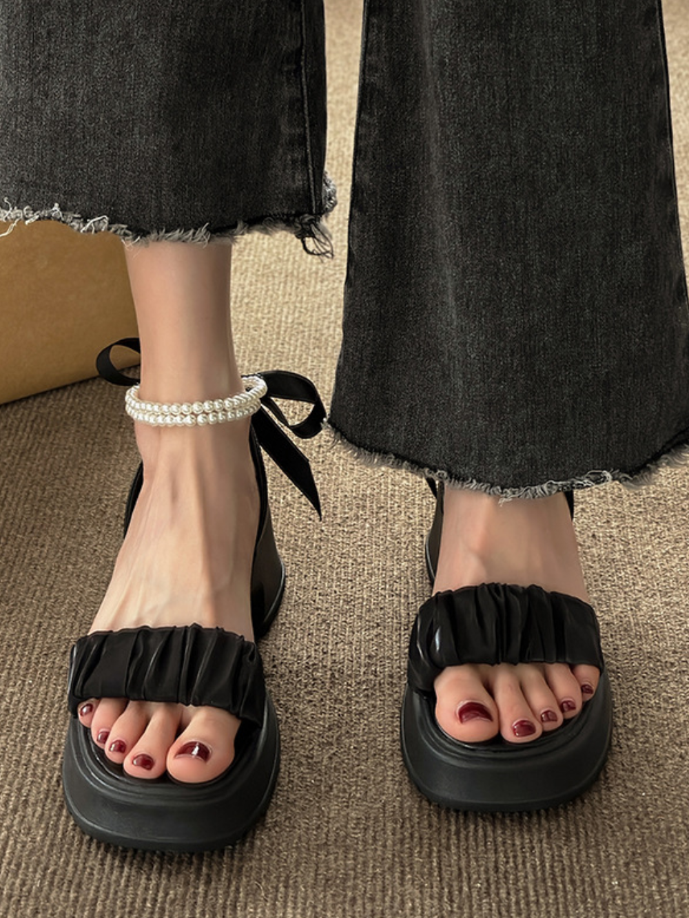 Solvivra Belle Pearl Heels