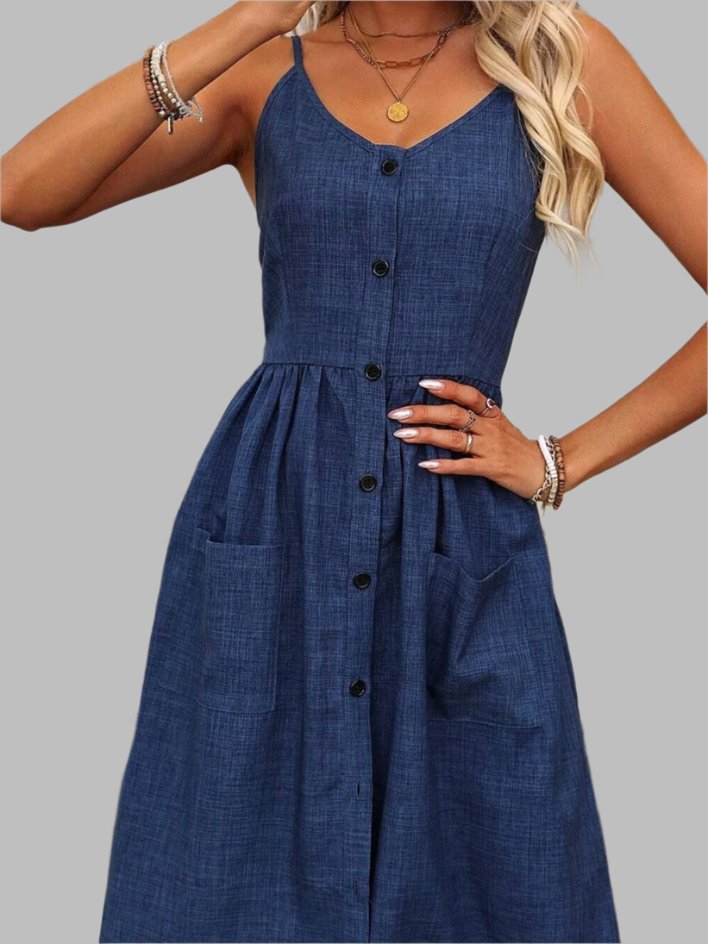 Solvivra Blue Button