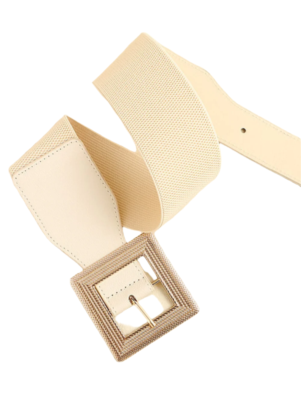 Solvivra Polished Frame PU Leather Belt