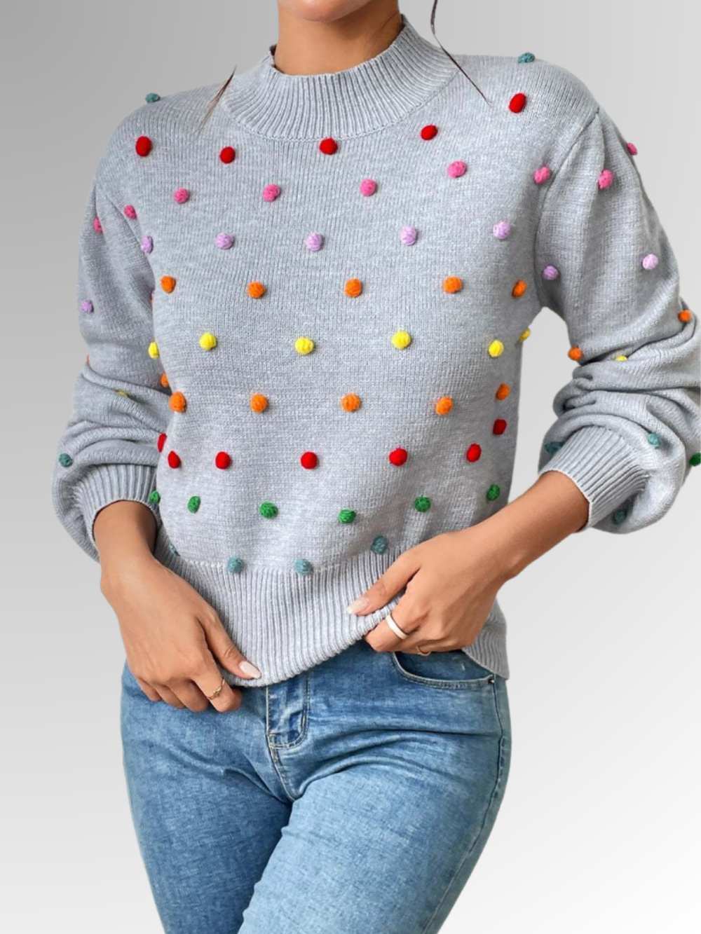 Solvivra Playful Puff Sweater