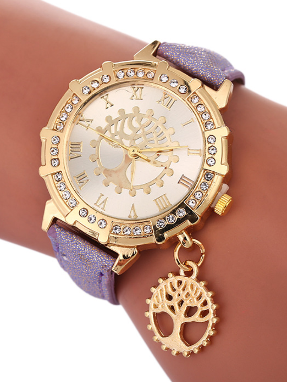 Solvivra Tree of Time Ladies Watch