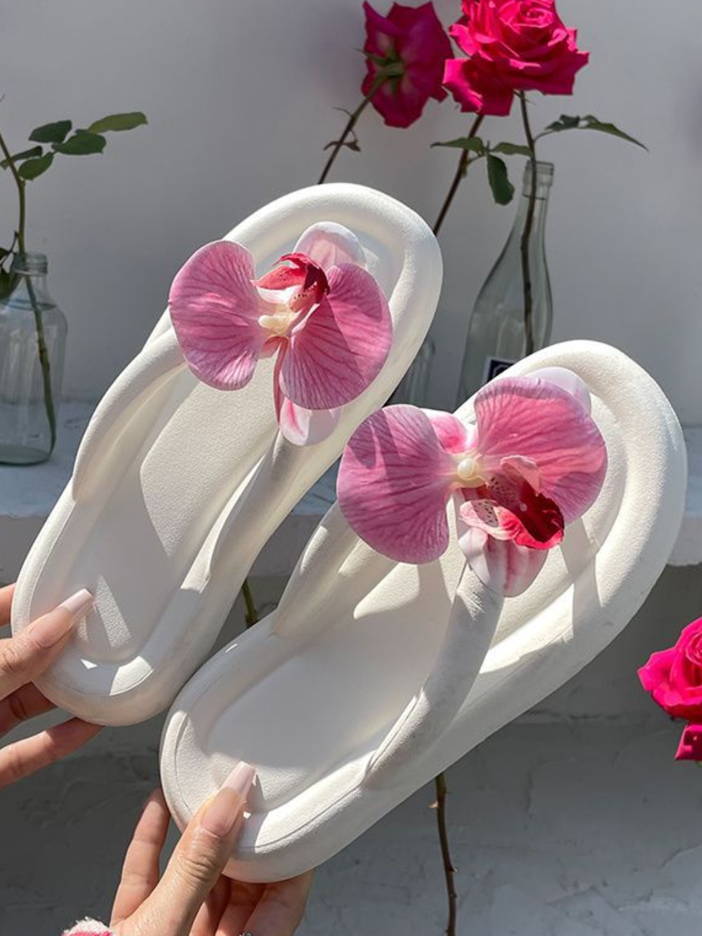 Solvivra Eva Slippers - Orchid Collection