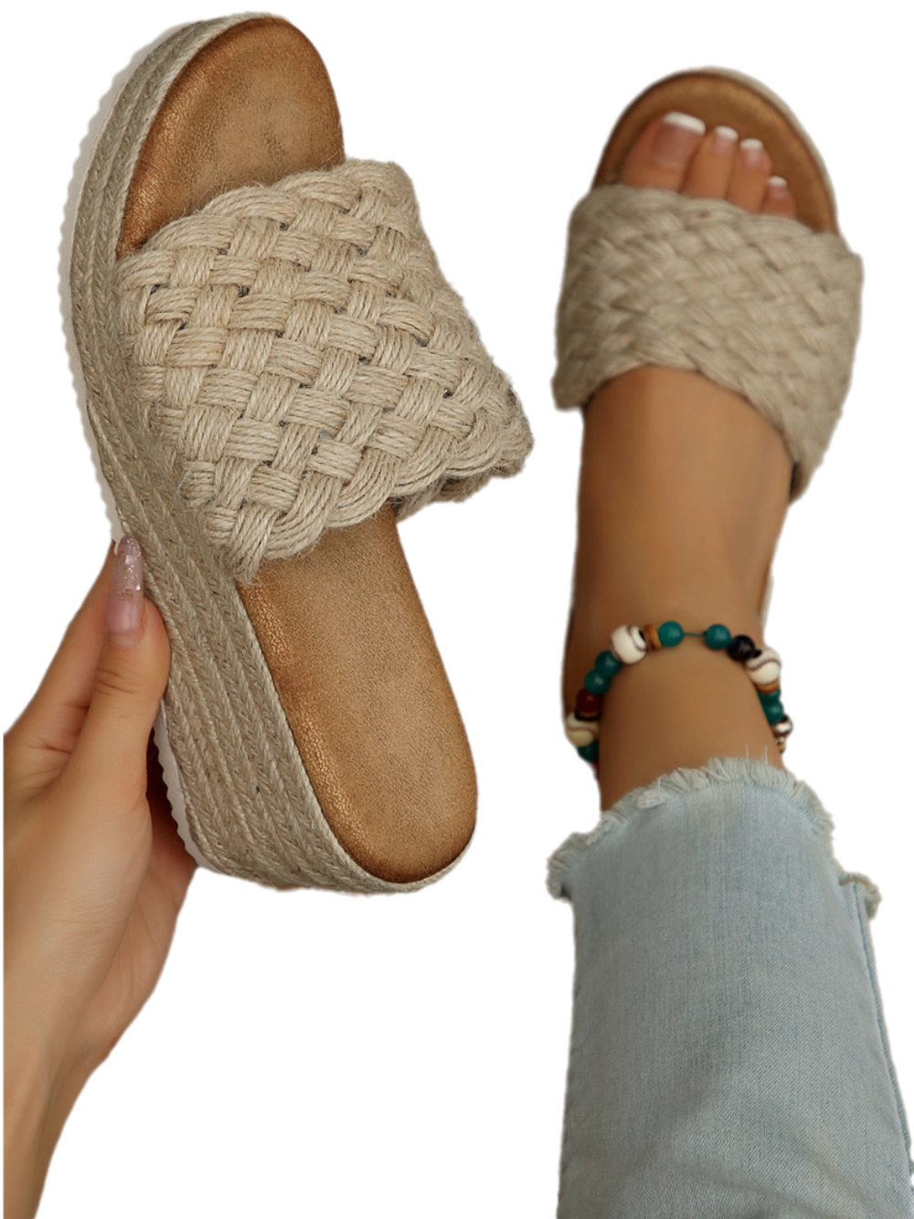 Solvivra Nomad Soul Espadrille Wedge Sandals