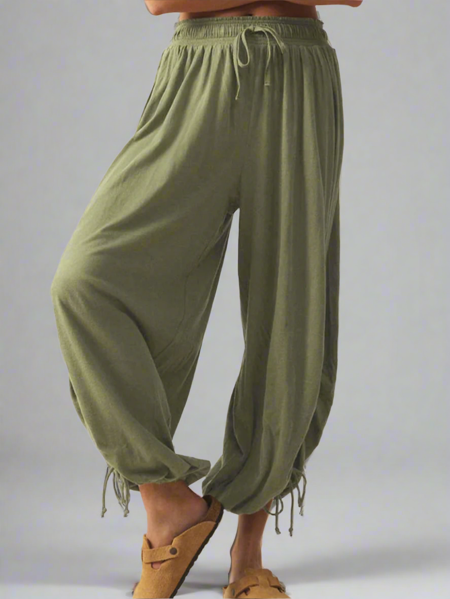 Solvivra Slip Snatch Drawstring Pants