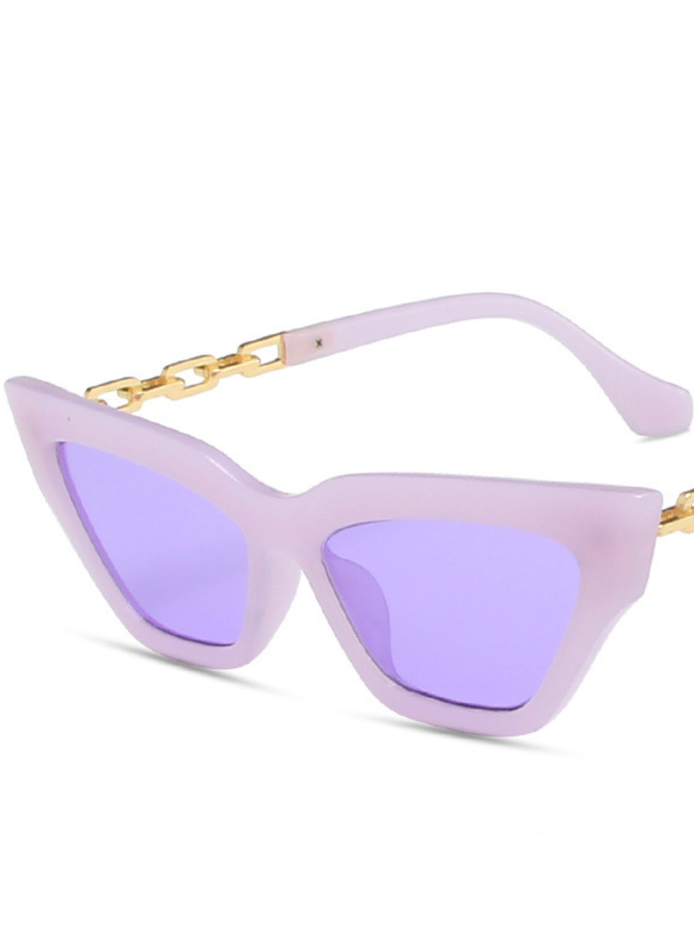 Solvivra Purrfect Link Cat Eye Sunglasses