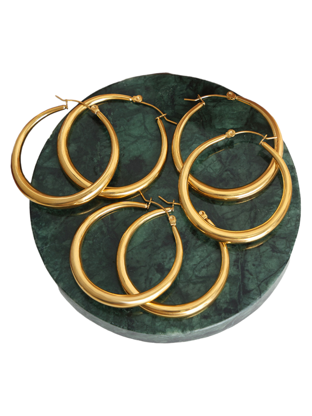 Solvivra Golden Hour Hoop Earrings
