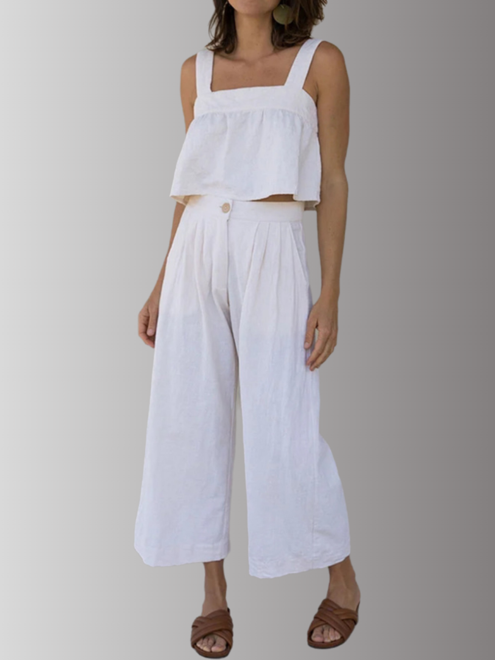 Solvivra Fresh Frame Wide Strap and Pants Set