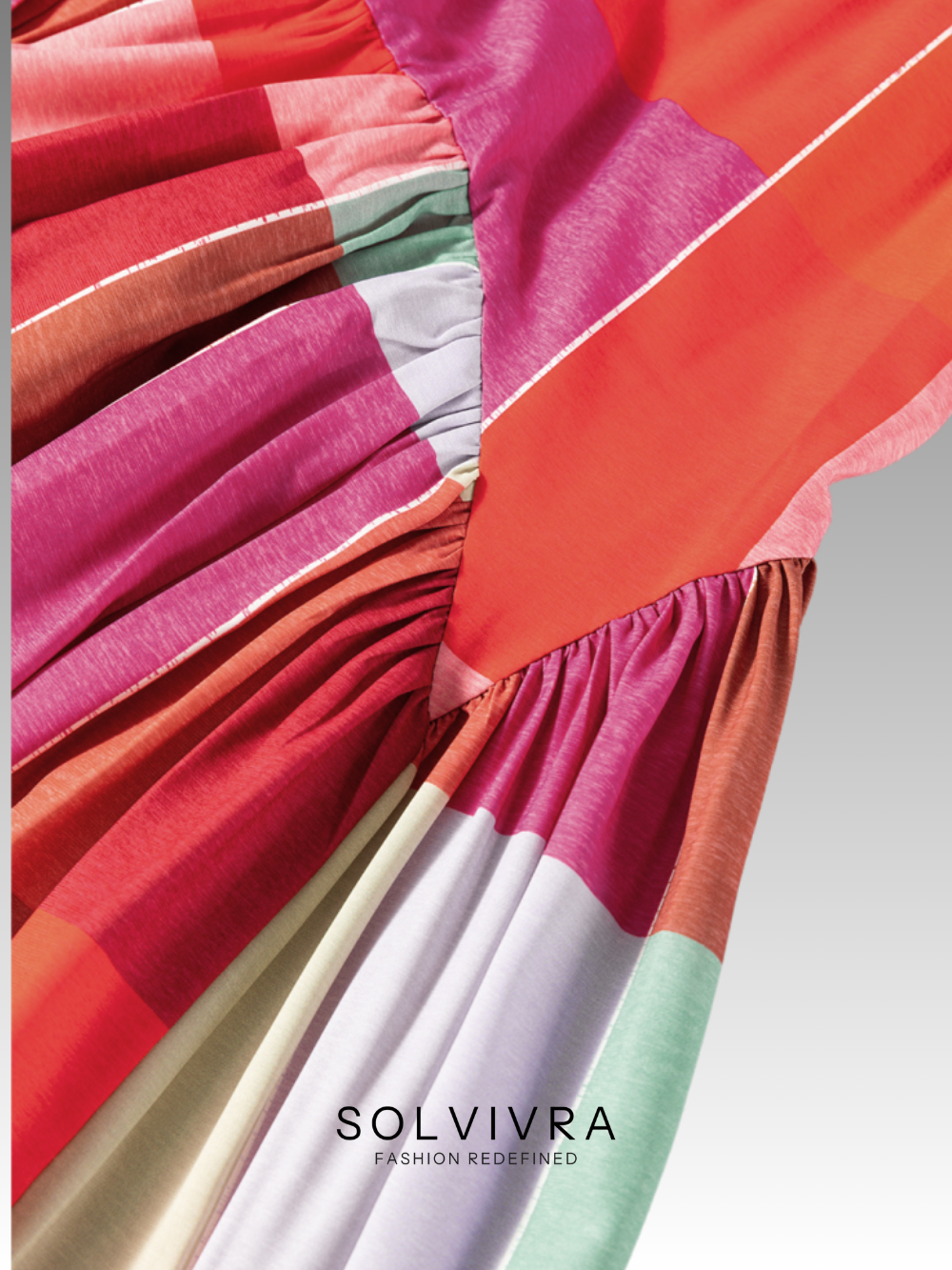 Solvivra Color Code Maxi Skirt