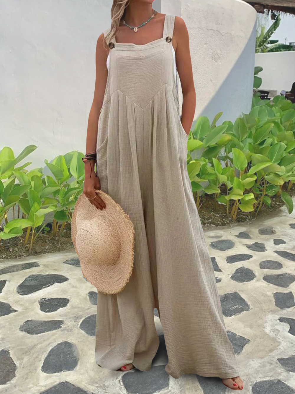 Solvivra Lightweight Summer Jumpsuit