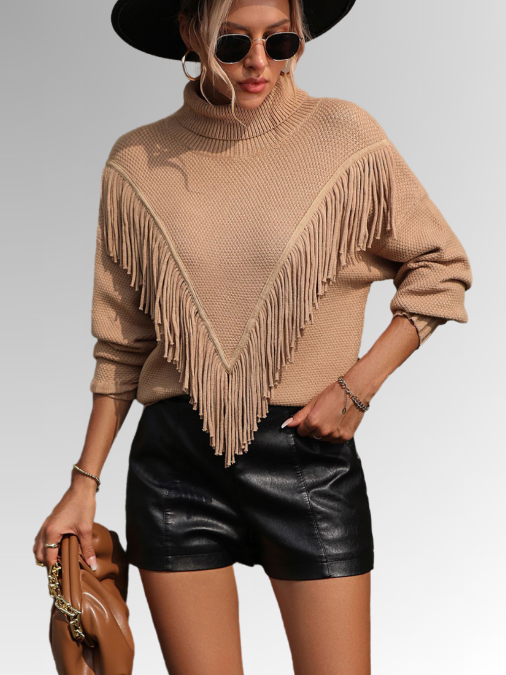 Solvivra Twist & Tassel Pullover