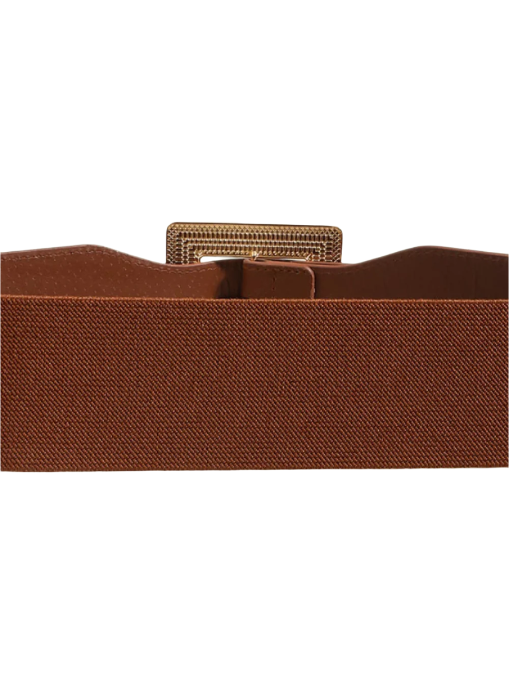 Solvivra Polished Frame PU Leather Belt