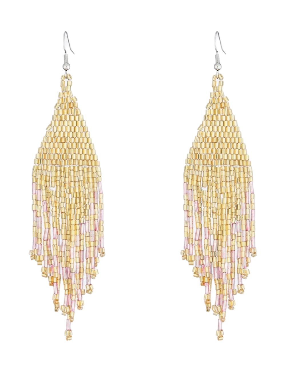 Solvivra Cascade Charm Beaded Dangle Earrings