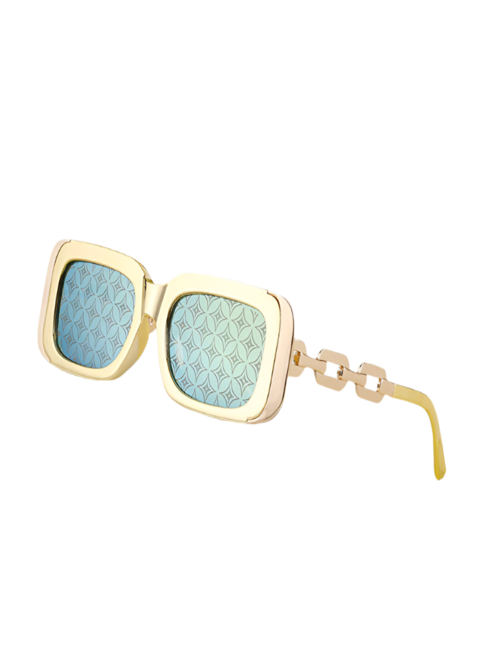 Solvivra Sunset Social Square Frame Sunglasses
