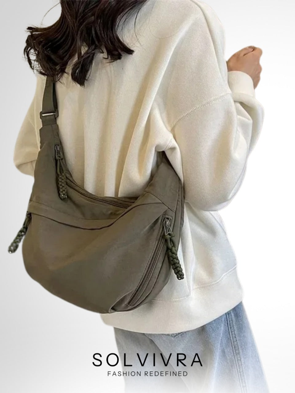 Solvivra Dumpling Crossbody Bag