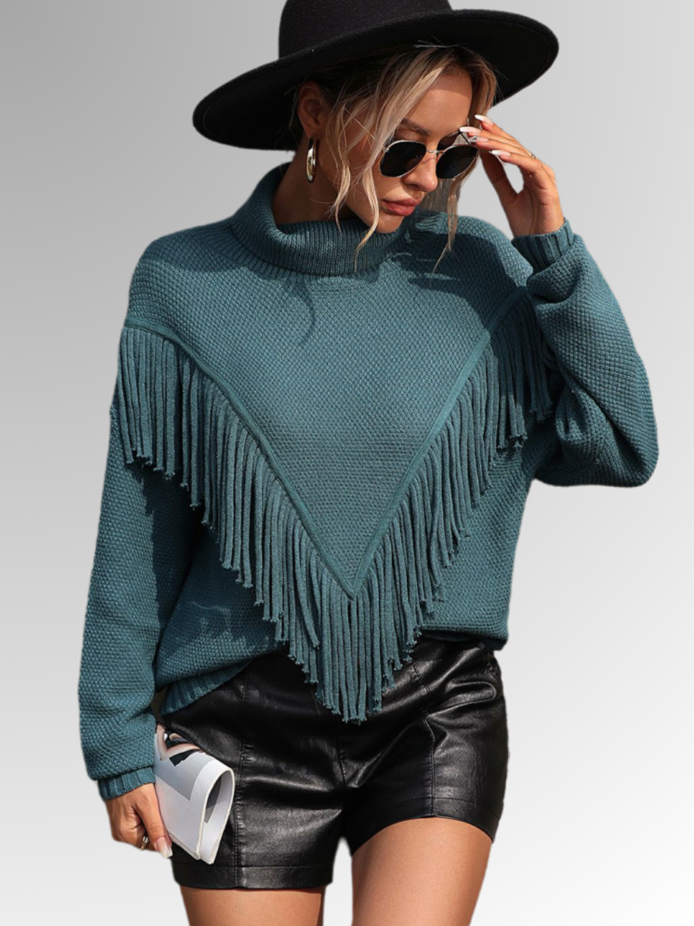 Solvivra Twist & Tassel Pullover