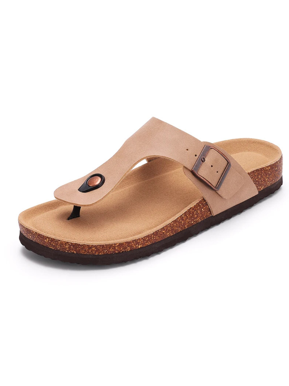 Solvivra Cork SoftCloud Summer Sandals for Women