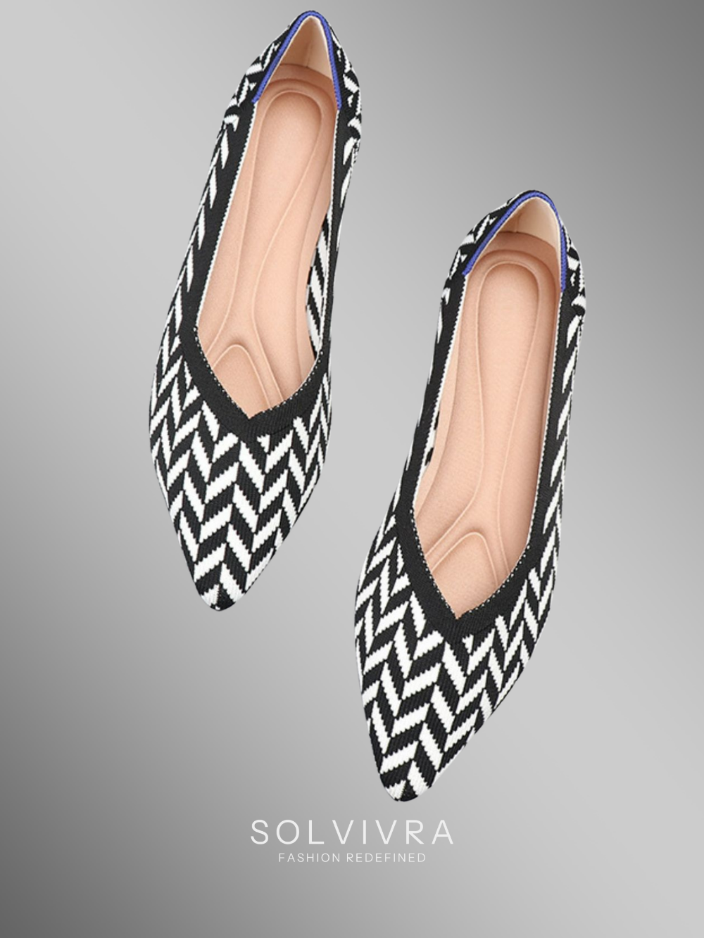 Solvivra Mood Match Pointed Flats