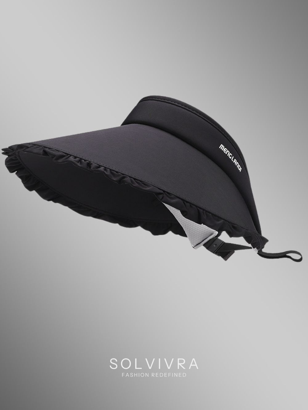 Solvivra Lyria Frill Touch Ice Silk Sun Hat