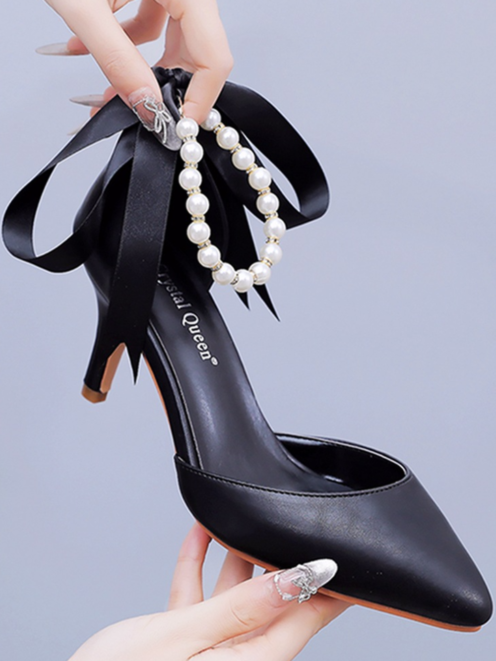 Solvivra Eleganzia Ribbon Heels