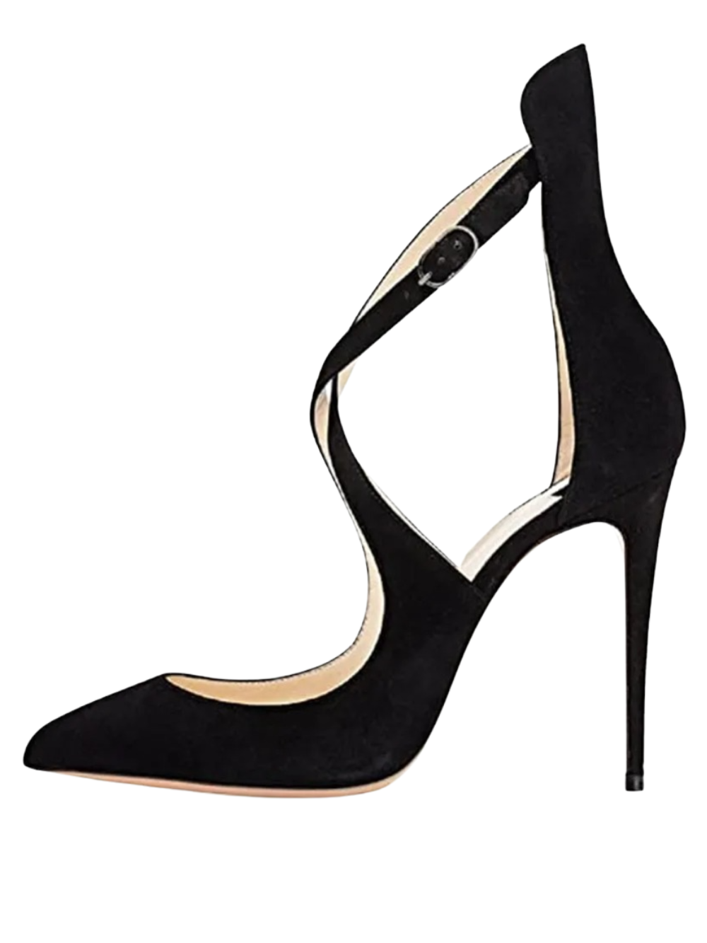 Solvivra Stride Cross Strap Stiletto