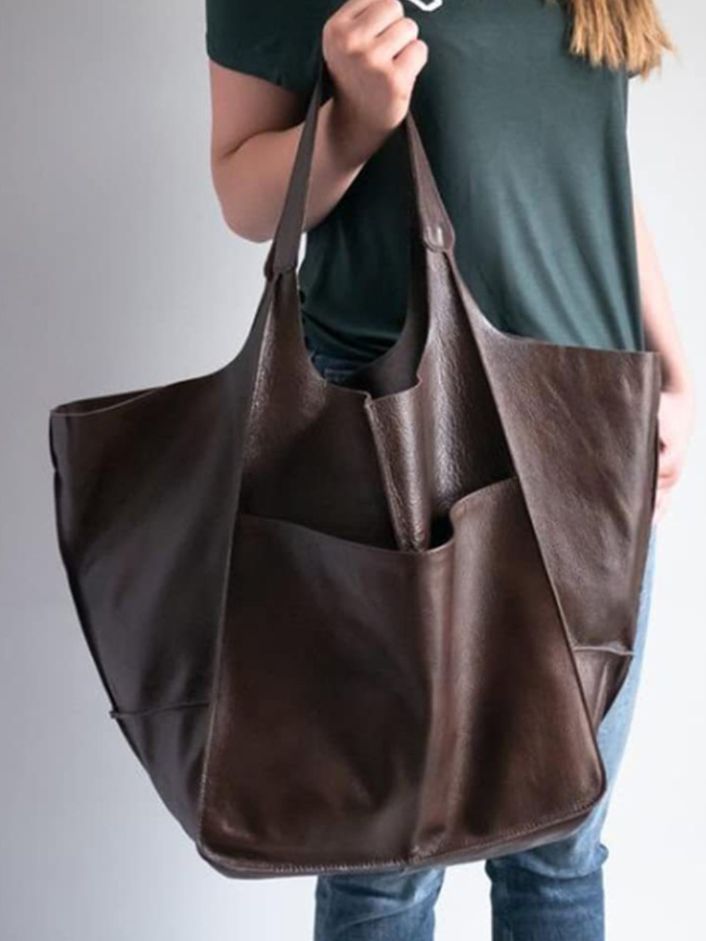 Solvivra Luxe Carry Soft Leather Handbag
