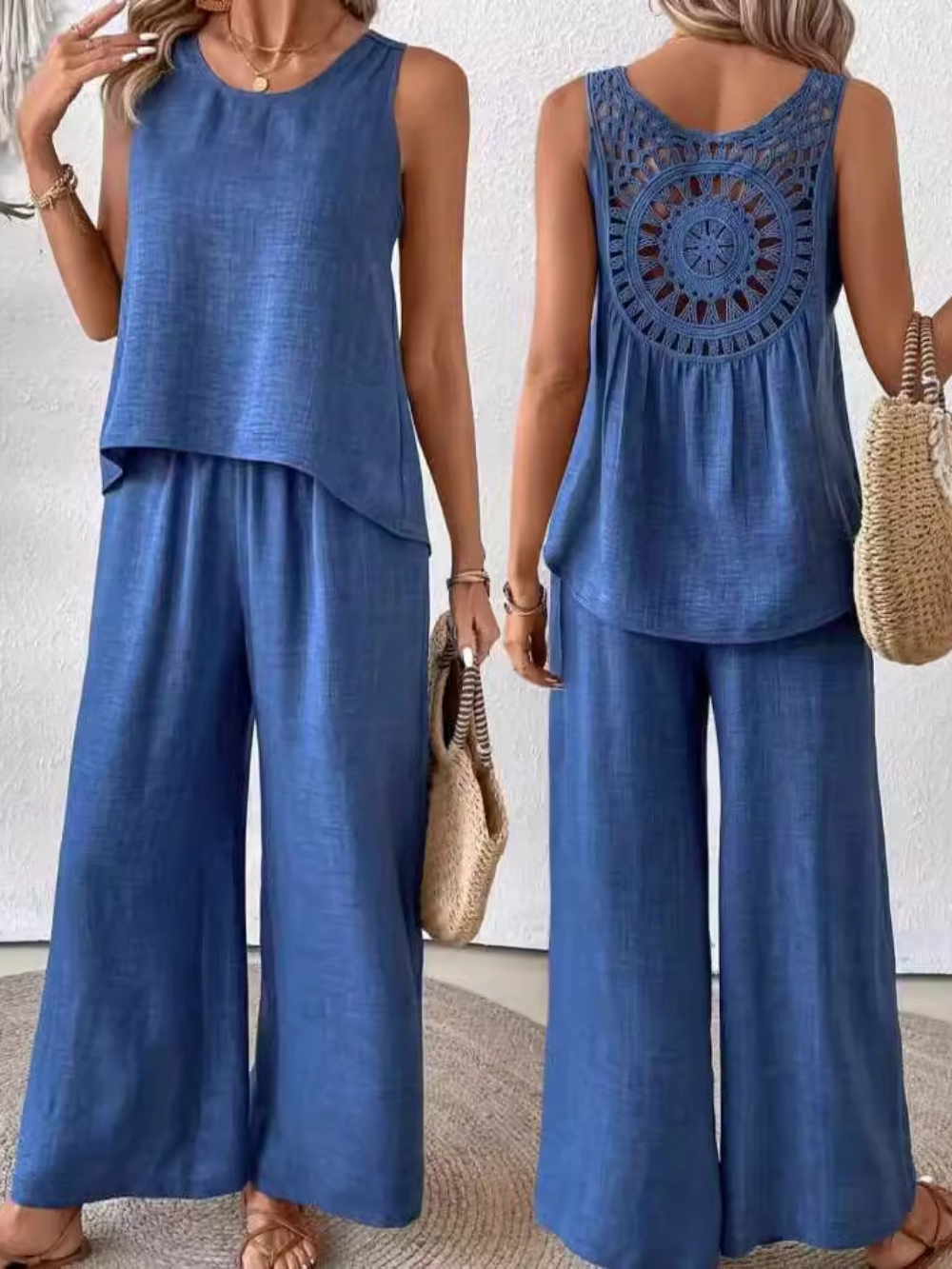 Solvivra Walking on Sunshine (Top and Trouser set)